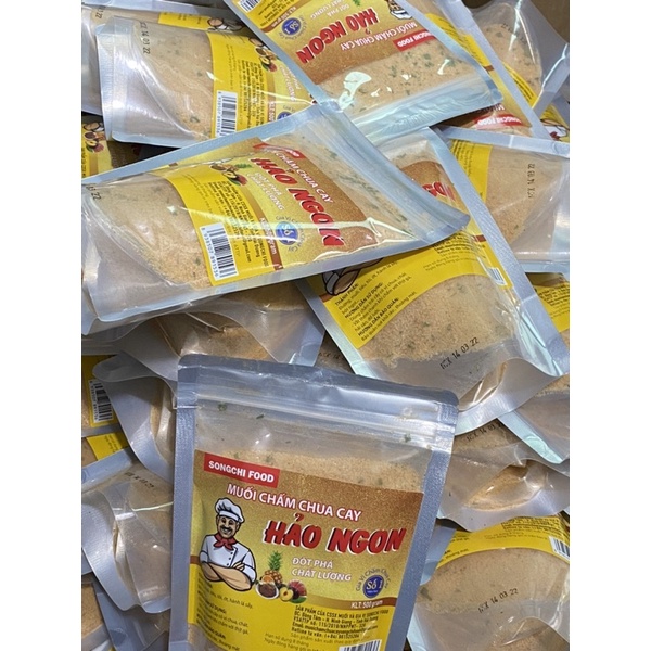 COMBO 5 GÓI 500gram | Muối chấm chua cay Hảo Ngon | songchi food