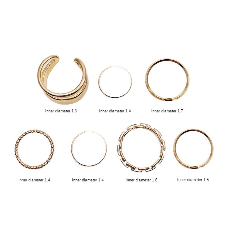 Set 7 Nhẫn Thời Trang C62