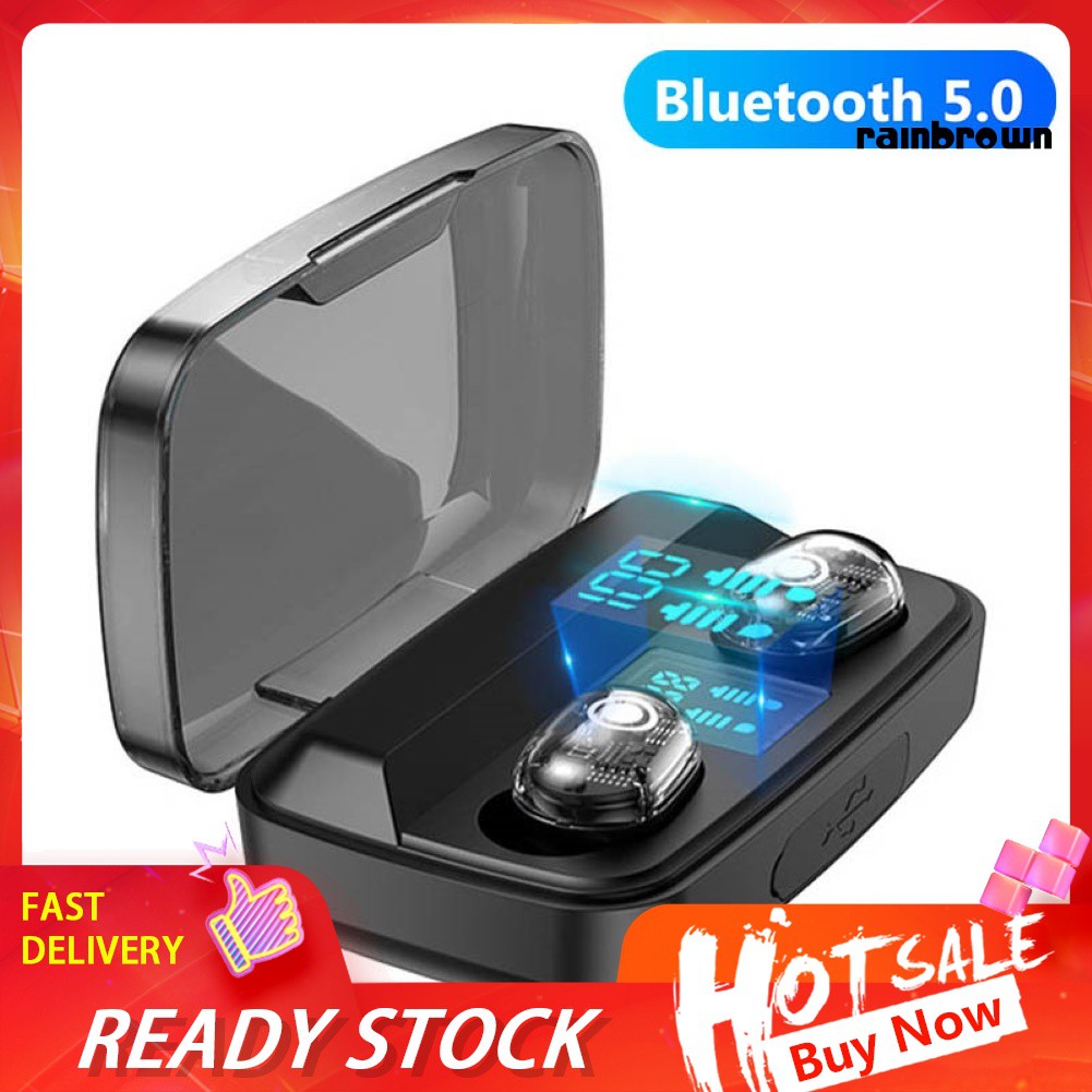 Tai Nghe Thể Thao Không Dây Bluetooth 5.0 6d / Rej / M13C