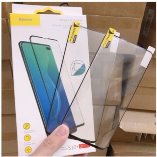 Dán cường lực hiệu viền dẻo Baseus Samsung S10 plus