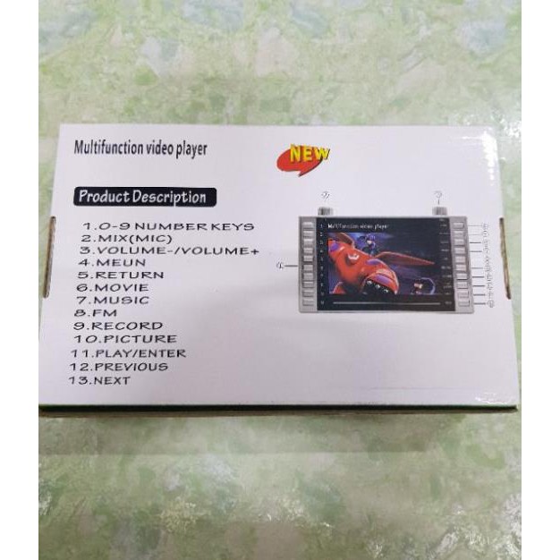 MÁY MP4 KAIBING NGHE NHẠC XEM PHIM 7INCH