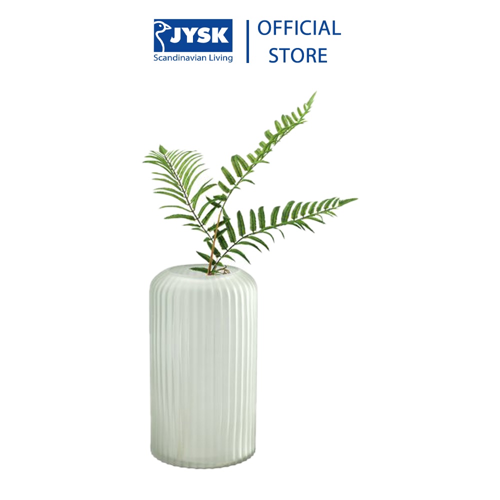 Lọ hoa | JYSK Sivert | thủy tinh màu xanh lá nhạt | DK18xC31 cm