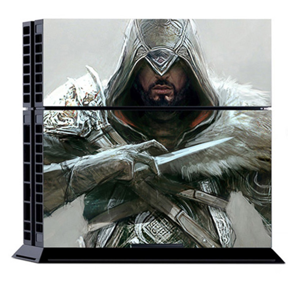 Miếng dán vinyl trang trí bộ máy chơi game PS4 hình Assassin's Creed Unity