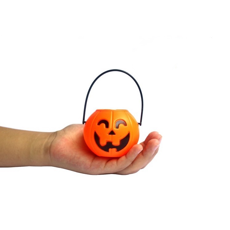 Lồng Đèn 7CM Hình Bí Ngô Trang Trí Halloween