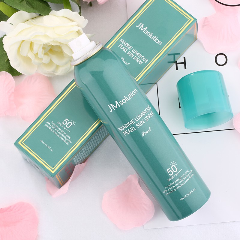 XỊT CHỐNG NẮNG JM SOLUTION marine luminous pearl sun spray