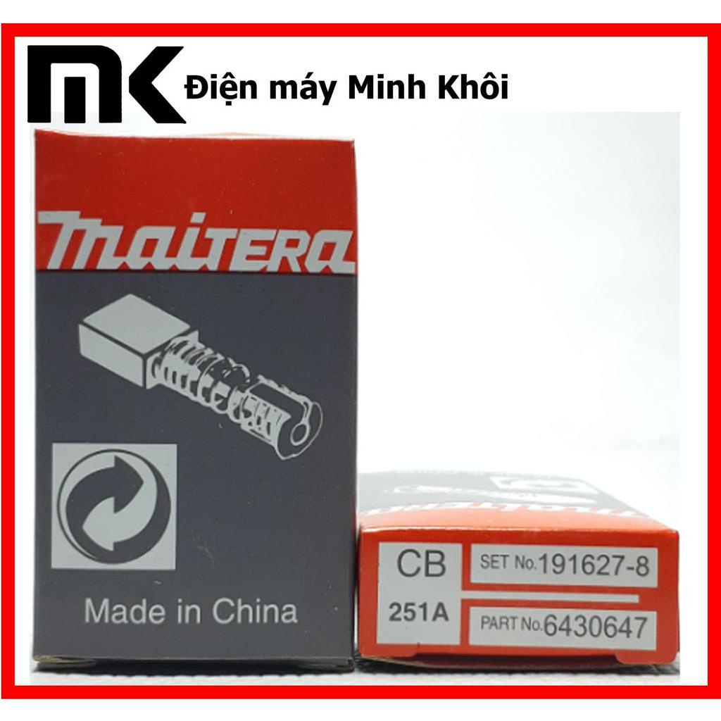 Chổi than 251  máy khoan, máy mài, máy cắt sắt...