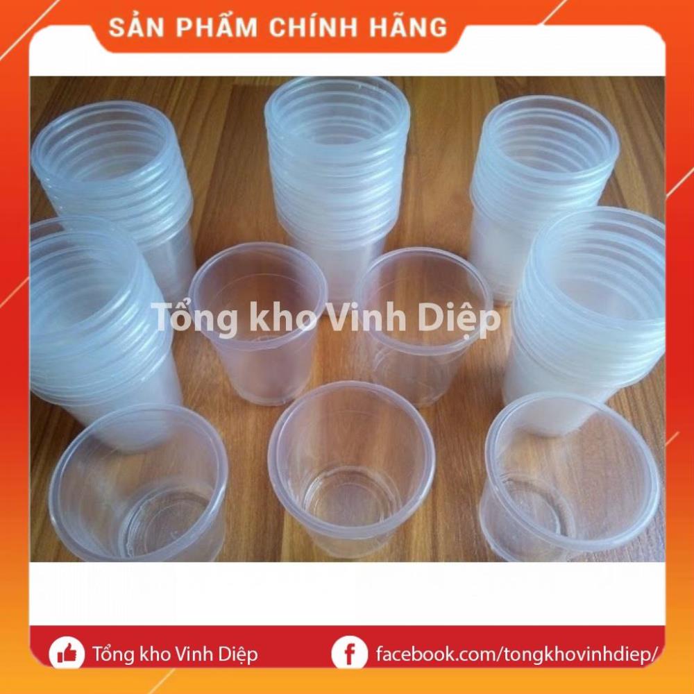 Túi 50 cốc nhựa 140ml không nắp