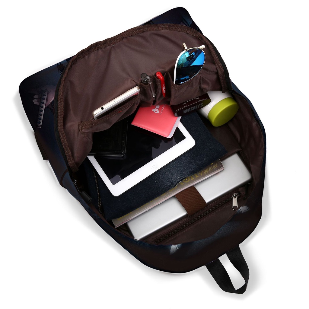 Balo Demon Slayer Anime balo nữ đi học Balo Đi Học Họa Tiết Hoạt Hình Nezuko Cho Bé Trai