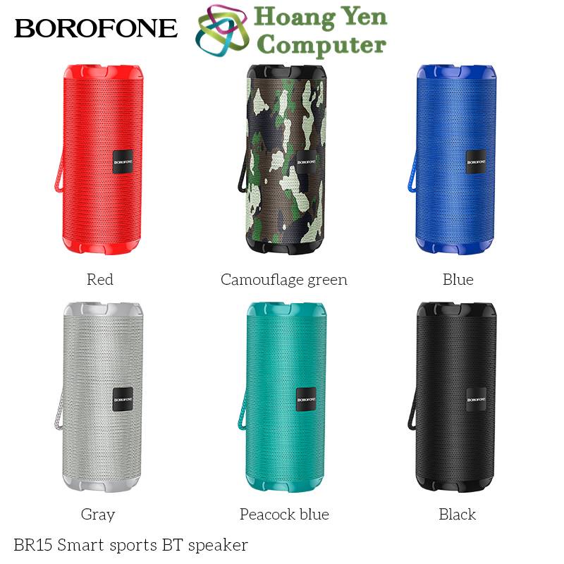 Loa Bluetooth Borofone BR15 Âm Thanh Lớn Rõ - BH 1 Năm (MÀU SẮC NGẪU NHIÊN) - Hoàng Yến Computer