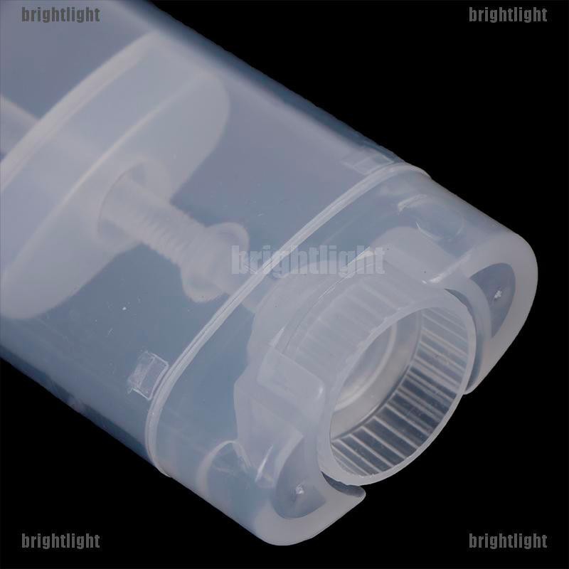 Lọ Rỗng Trong Suốt Hình Oval 15ml Đựng Son Dưỡng Môi Khử Mùi DIY