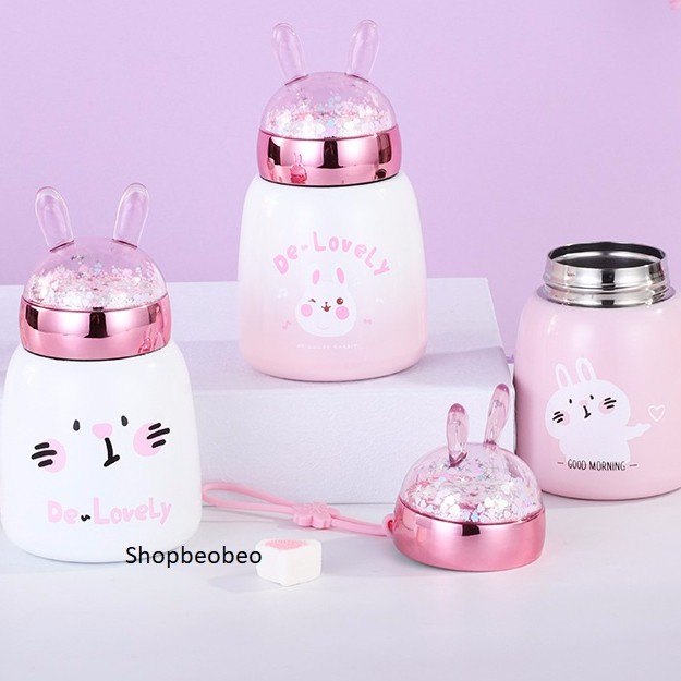 BÌNH GIỮ NHIỆT INOX 304 PHONG CÁCH HÀN QUỐC - BÌNH INOX 304 AN TOÀN BÌNH THỎ DỄ THƯƠNG TIỆN LỢI GIỮ NÓNG LẠNH ĐẾN 24h | BigBuy360 - bigbuy360.vn