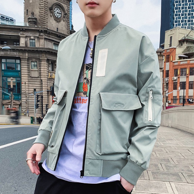 Áo khoác nam kiểu dáng thời trang phong cách Hàn Quốc | BigBuy360 - bigbuy360.vn