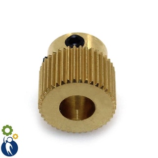 Bánh Răng Đồng Trục 5mm 40 Răng MK8 dùng để làm hộp số, giảm tốc, chuyển động.