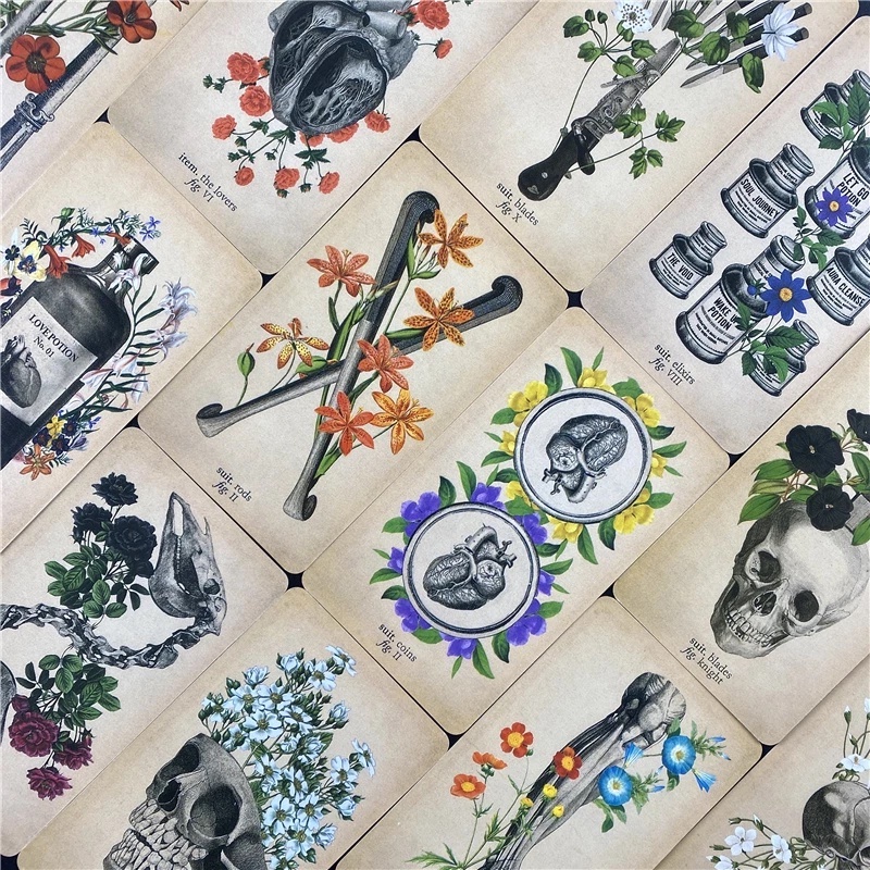 The Antique Anatomy Tarot Card Game