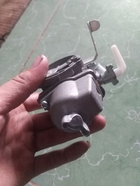 BÌNH XĂNG CON  MÁY PHÁT CỎ ROBIN411 VÀ XE CÀO CÀO 50CC