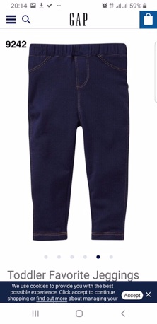 Quần legging Gap dư xịn