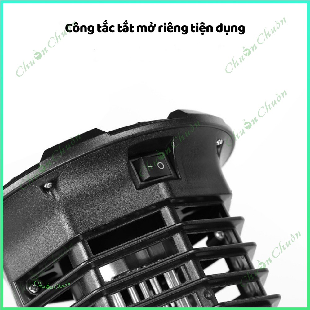 Đèn bắt muỗi Chuồn Chuồn 11W hiệu quả bảo hành 2 năm bóng máy băt muỗi model đuổi chống diệt côn trùng