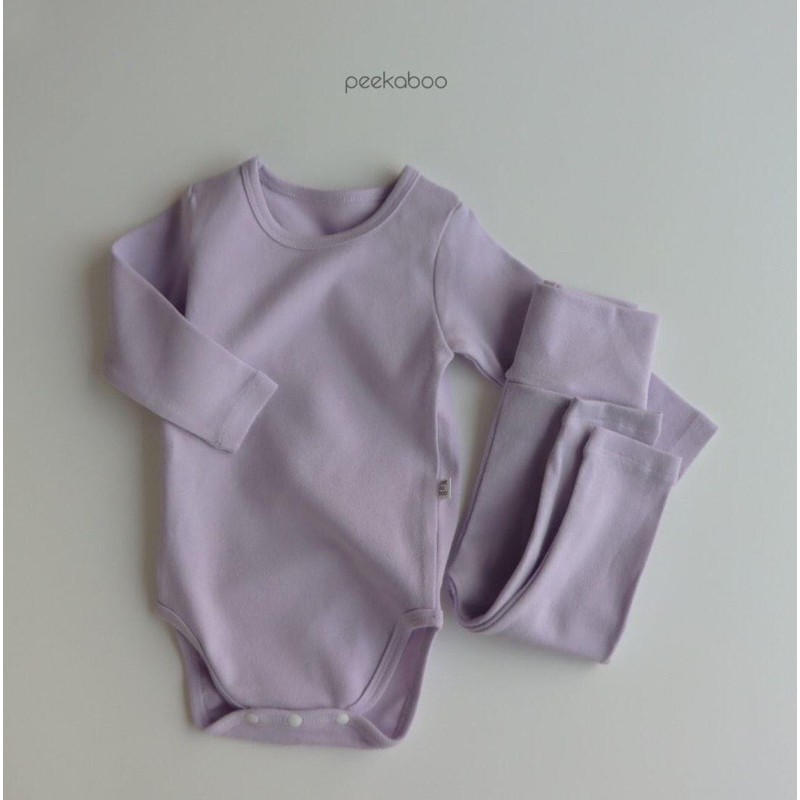 Bộ rời/suit Bombom #peekaboo cho bé từ 3m-4y