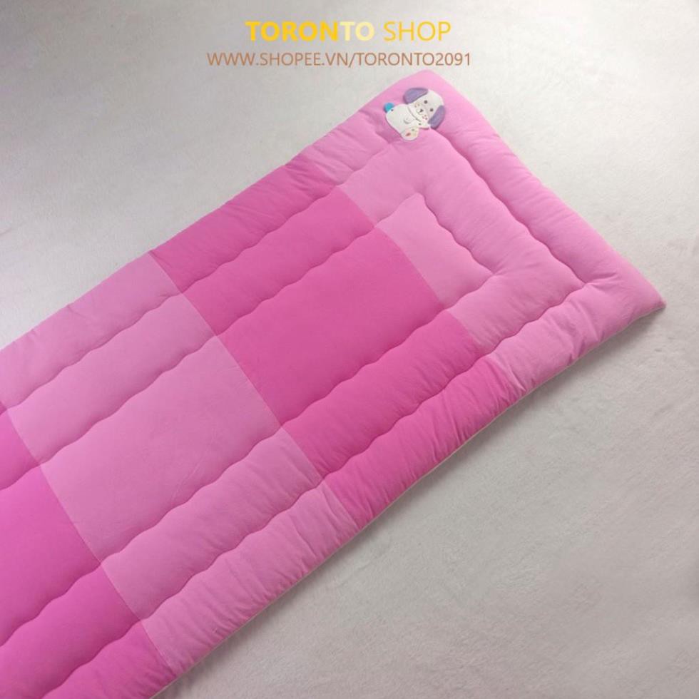 [Chính Hãng] Nệm cotton xốp chần gòn mỏng trải sàn trẻ em size lớn 75x150 cm