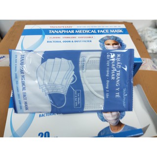 Khẩu trang y tế 3 lớp tanaphar
