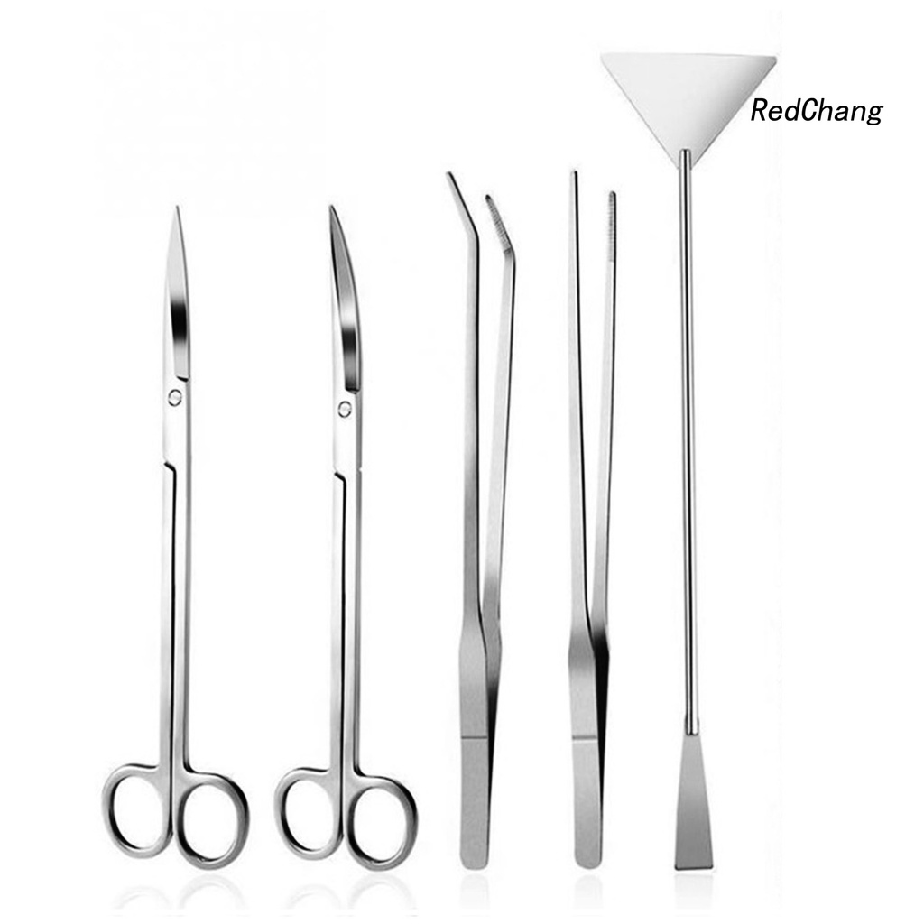 Set 3/5 dụng cụ thép không gỉ chăm sóc cây thủy sinh