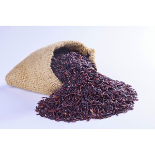 1kg Trà gạo lức tím than (Rửa sạch, rang chín) (túi zíp)