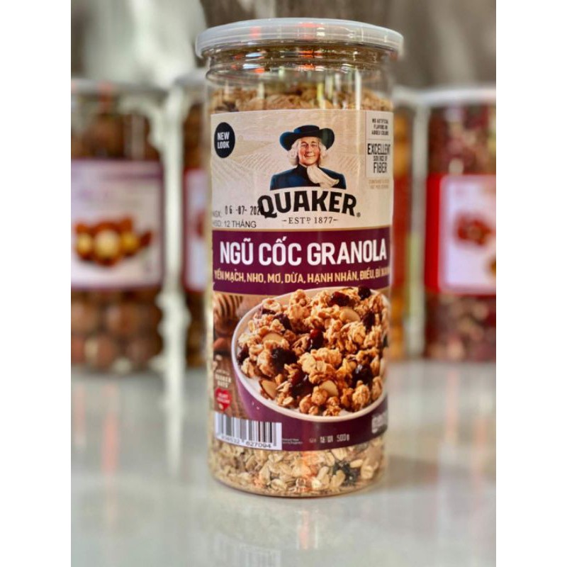 500g Ngũ cốc đặc biệt GRANOLA - Ăn kiêng và giảm cân hiệu quả