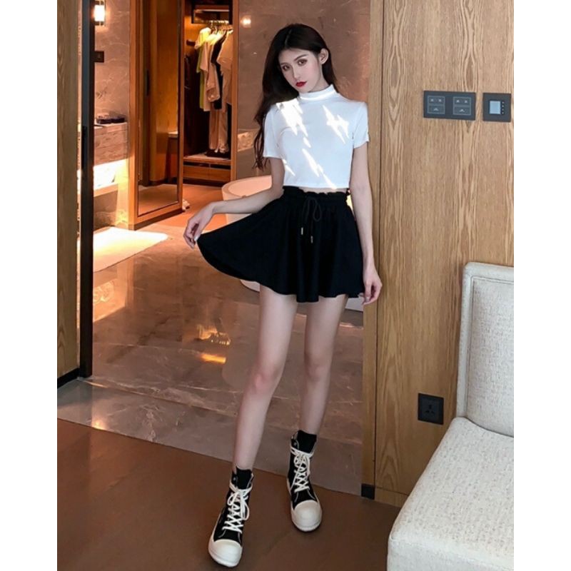 Áo croptop màu phản quang HAC18 Hỉn Hỉn Store