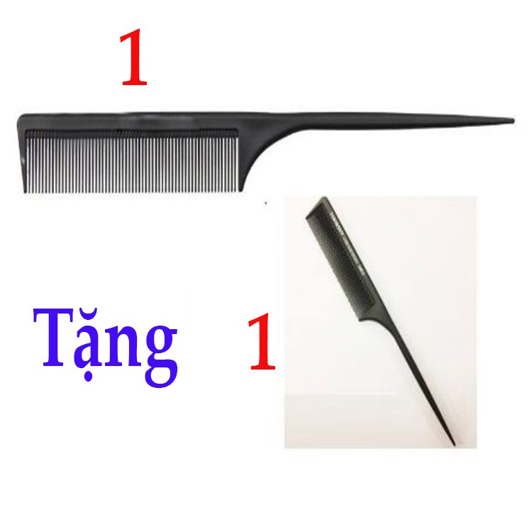 Lược chia tóc đuôi nhọn tặng 1 lược chia tóc đuôi nhọn
