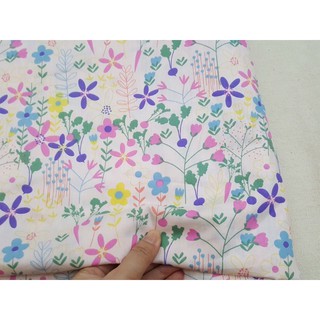 Vải thô hoa 1m6*1m5