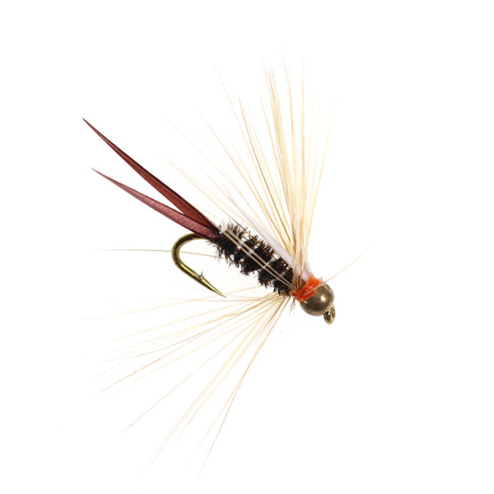 Bộ 5 mồi câu cá nhân tạo hình côn trùng màu ngẫu nhiên có lưỡi câu tiện dụng