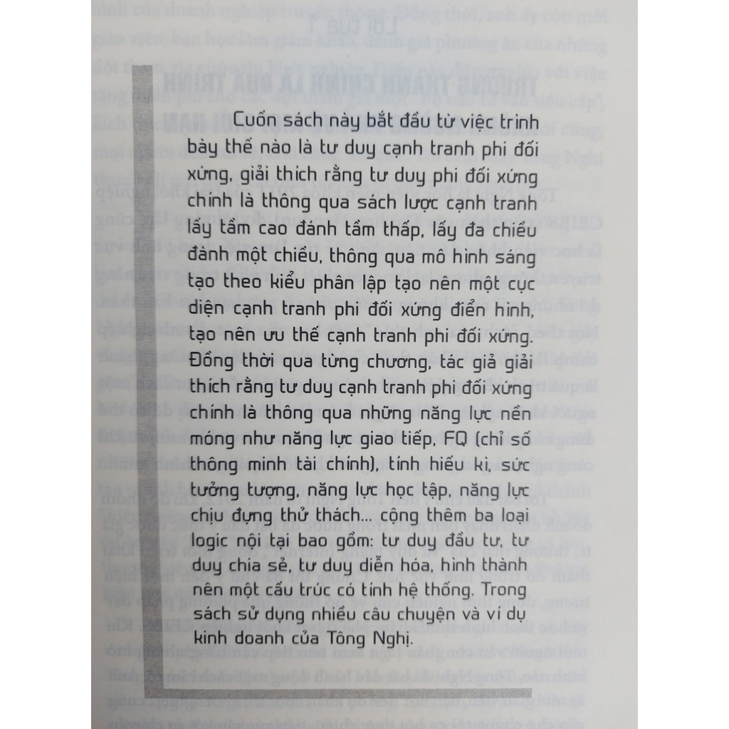 Sách - Tư Duy Phi Đối Xứng