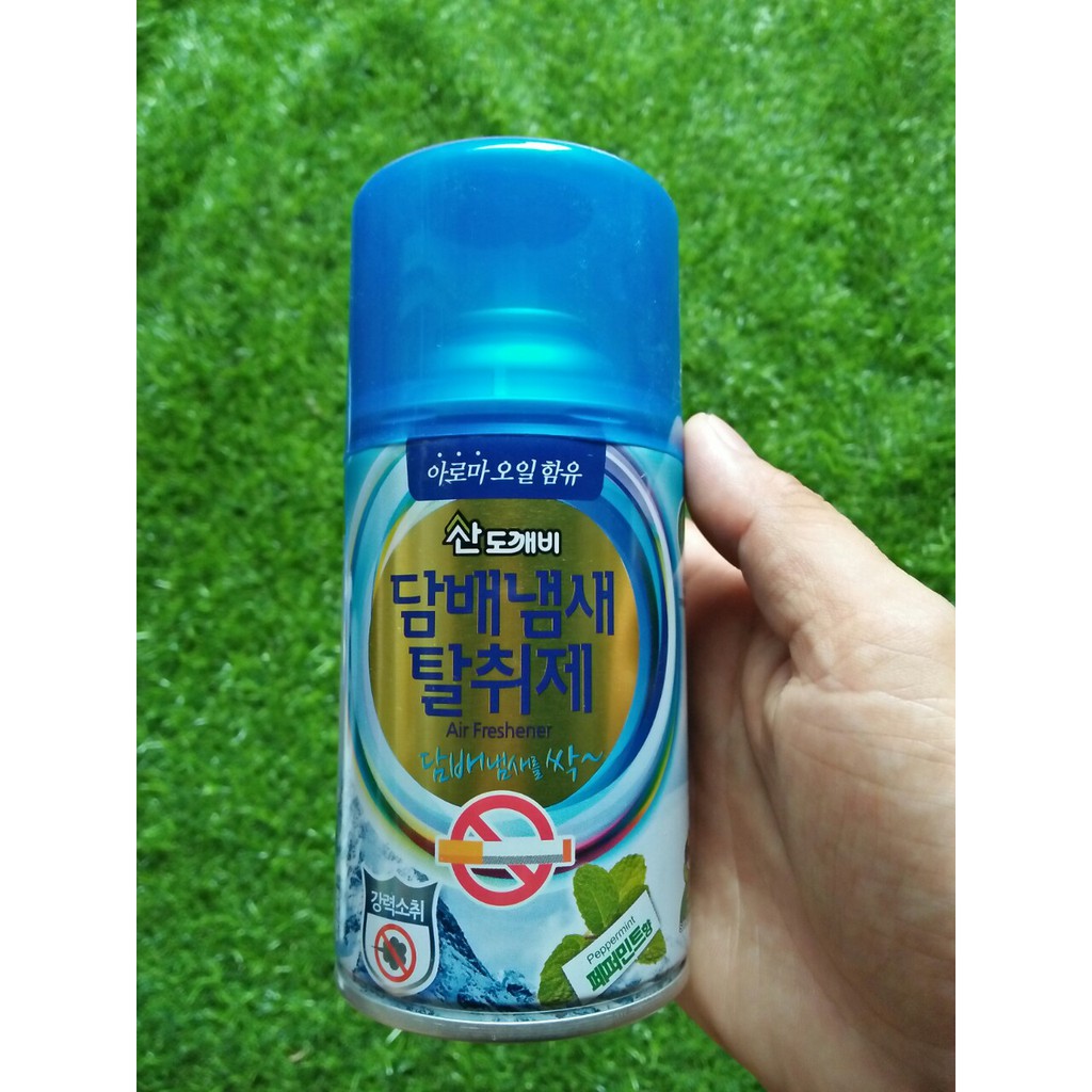 Xịt thơm phòng khử mùi hương bạc hà trong phòng 300ml