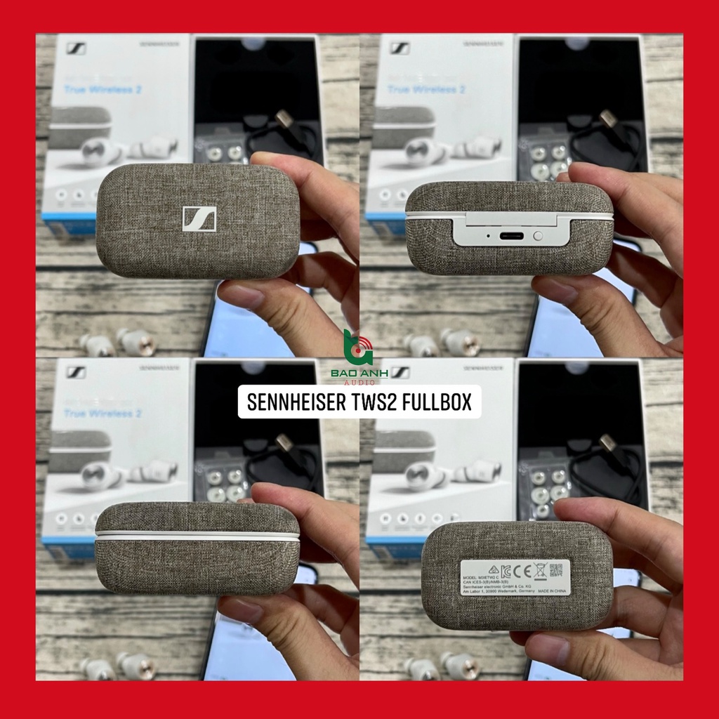 Tai nghe Sennheiser Momentum True Wireless 2 Fullbox