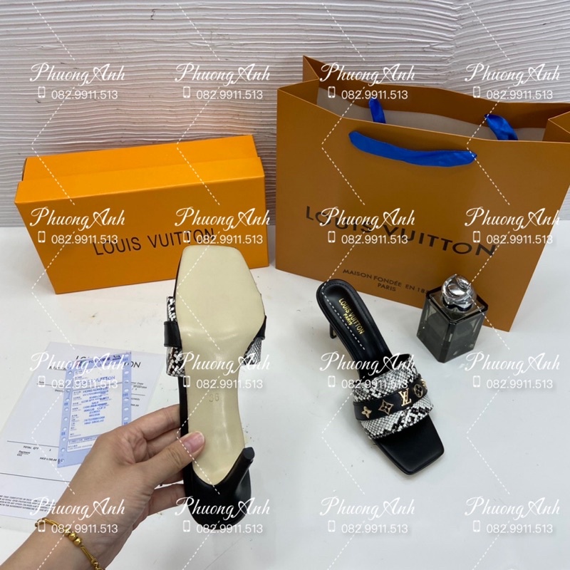 Cao gót LV 3 Màu Full Size 35-39