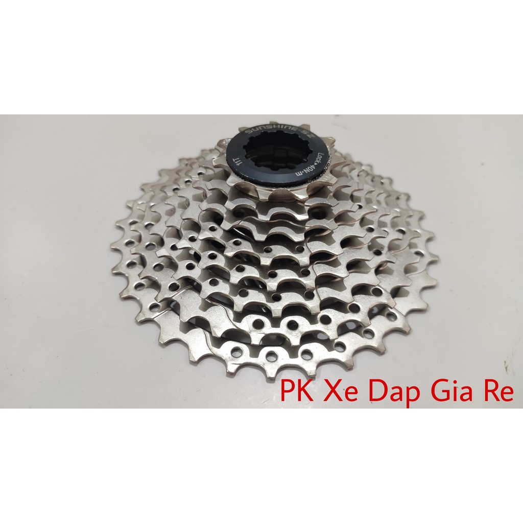 Líp thả xe đạp thể thao 8 tầng, Líp thả 8 tầng Sunshine 11-28,32,36T cao cấp - PK Xe Dap Gia Re