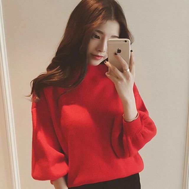 [Hình Thật Cuối] Áo Len Quảng Châu Tay Phồng Sang Chảnh Len Dày Mịn | BigBuy360 - bigbuy360.vn