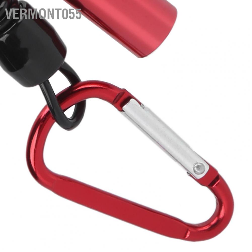 Vermont055 Aluminium Alloy Soft Baits Fishing Accessories Wacky Worm Rig Tool with 100 O Rings