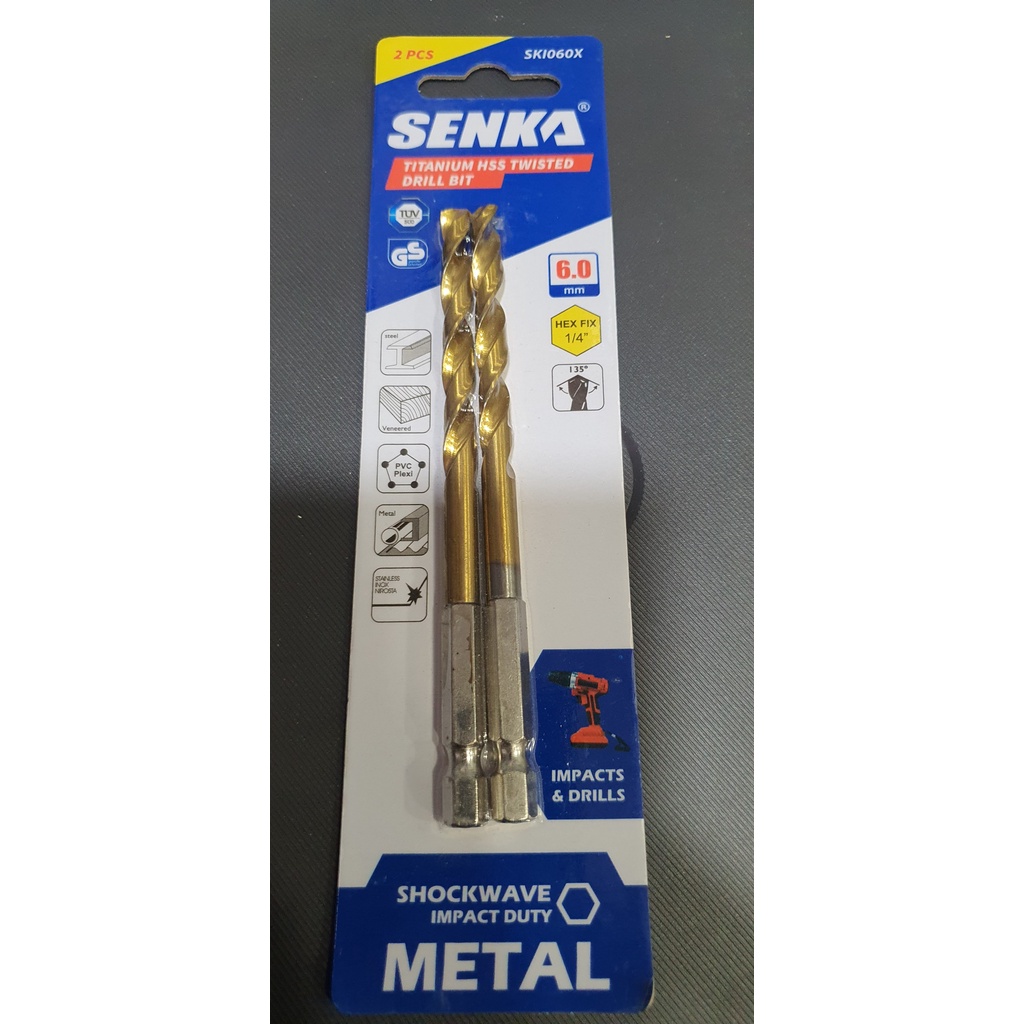 Mũi khoan INOX Cô ban 5% hiệu SENKA Công nghiệp
