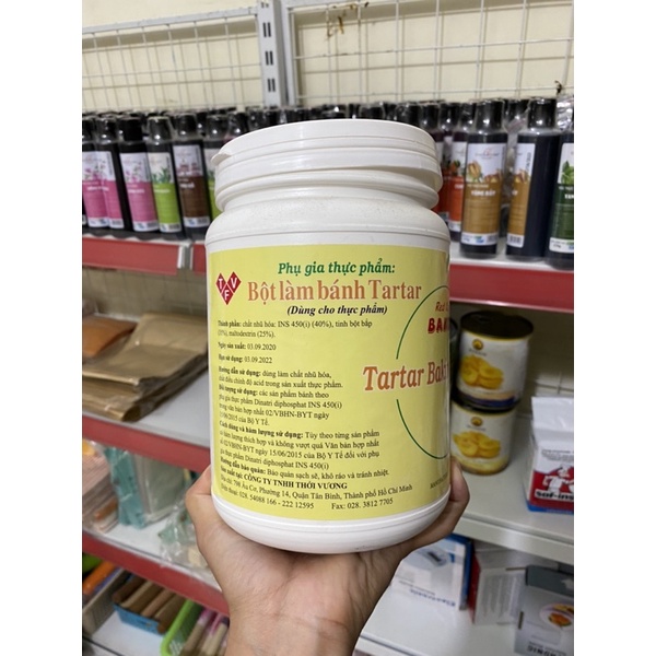 Bột cream tar tar gói 50g