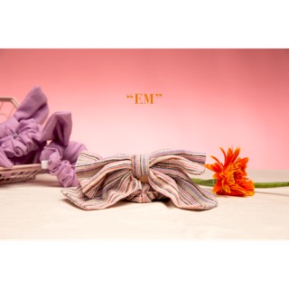 Đồ cột tóc - scrunchies - a77 bow 4 "em"