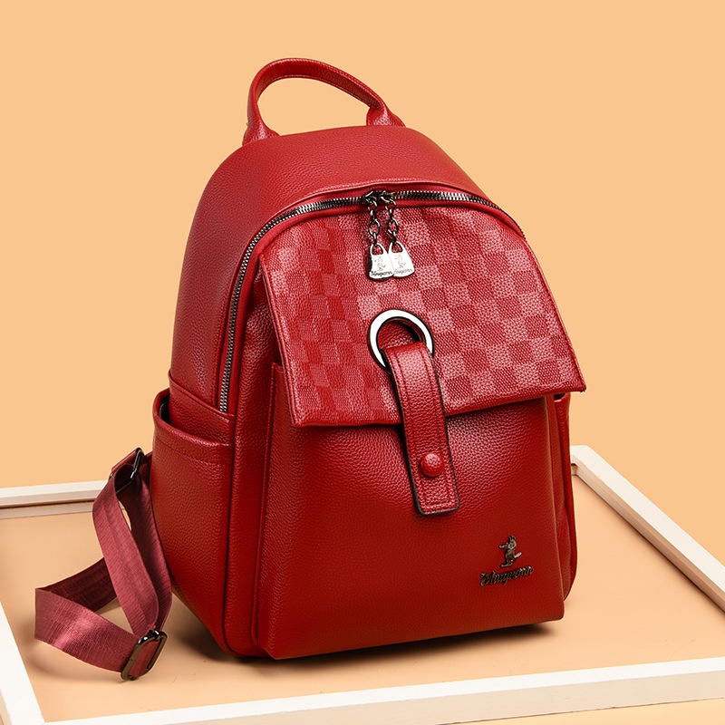 Balo Da Cỡ Lớn Chuwanglin Họa Tiết Dập Nổi Thời Trang Cho Nữ