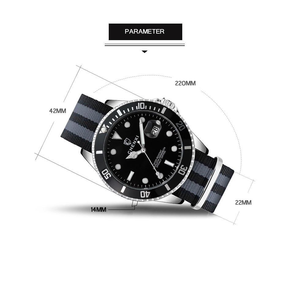 Đồng Hồ Đeo Tay Chexi 2021 Chống Nước Sang Trọng Dành Cho Nam