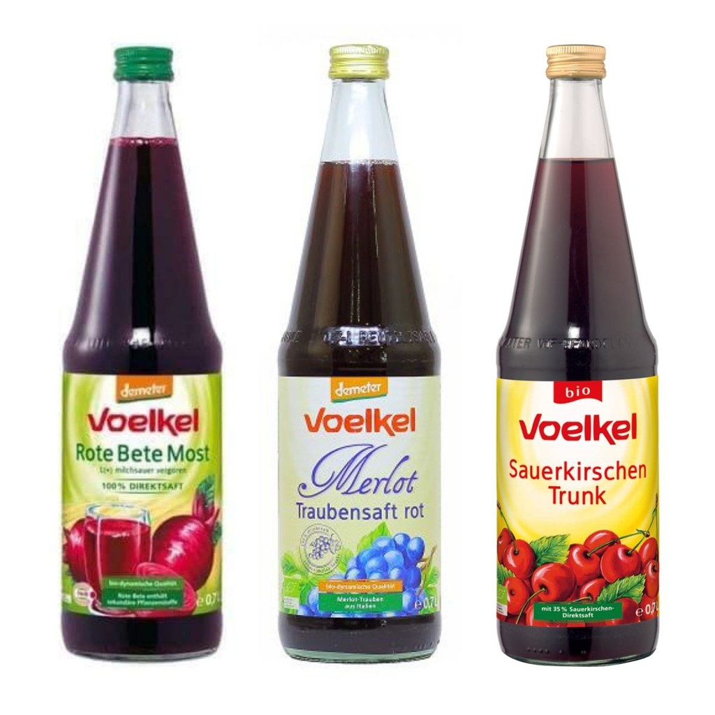 Nước ép trái cây hữu cơ 750ml - Voelkel