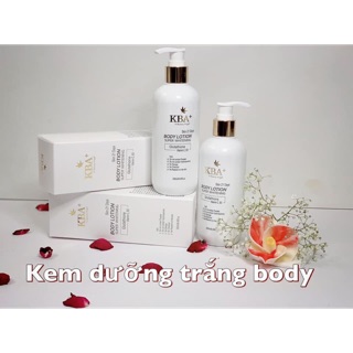 Kem dưỡng trắng da body KBA