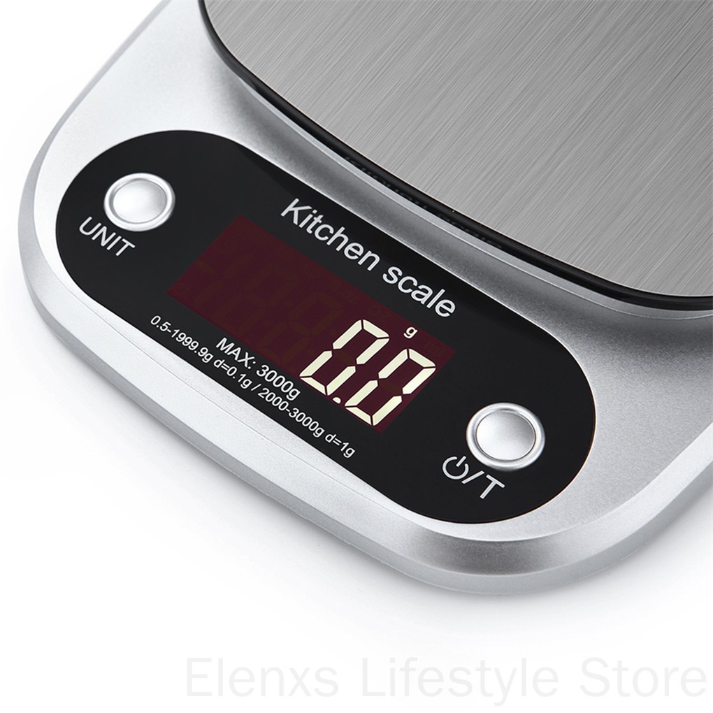 Cân Điện Tử Bằng Thép Không Gỉ 10kg / 1g