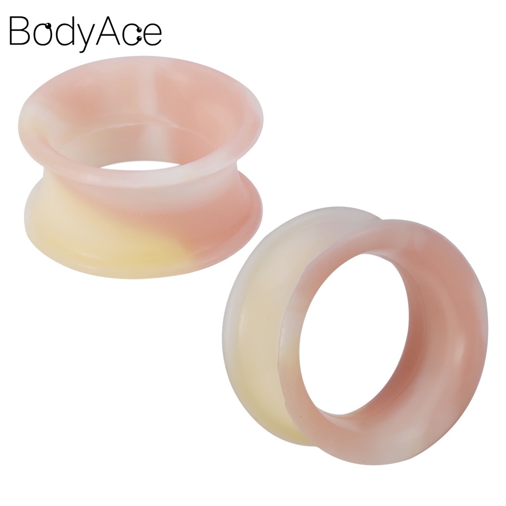 Khuyên nong tai silicone 5-22mm nhiều màu sắc độc đáo