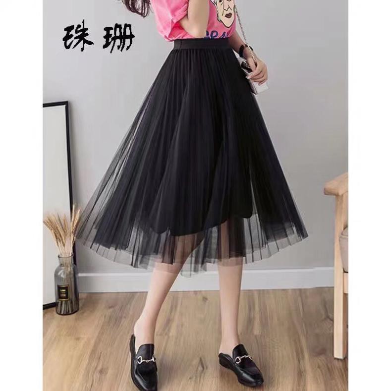 Chân Váy Xếp Ly Dài Qua Gối Cực Điệu | BigBuy360 - bigbuy360.vn