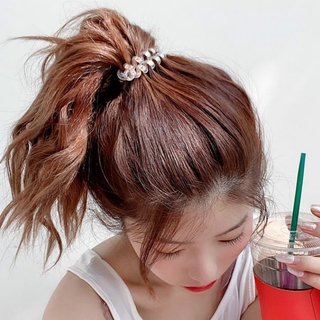 Dây Buộc Tóc Trong Suốt Thời Trang Cho Nữ