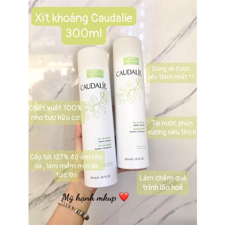 XỊT KHOÁNG CAUDALIE NHO XANH 300ML